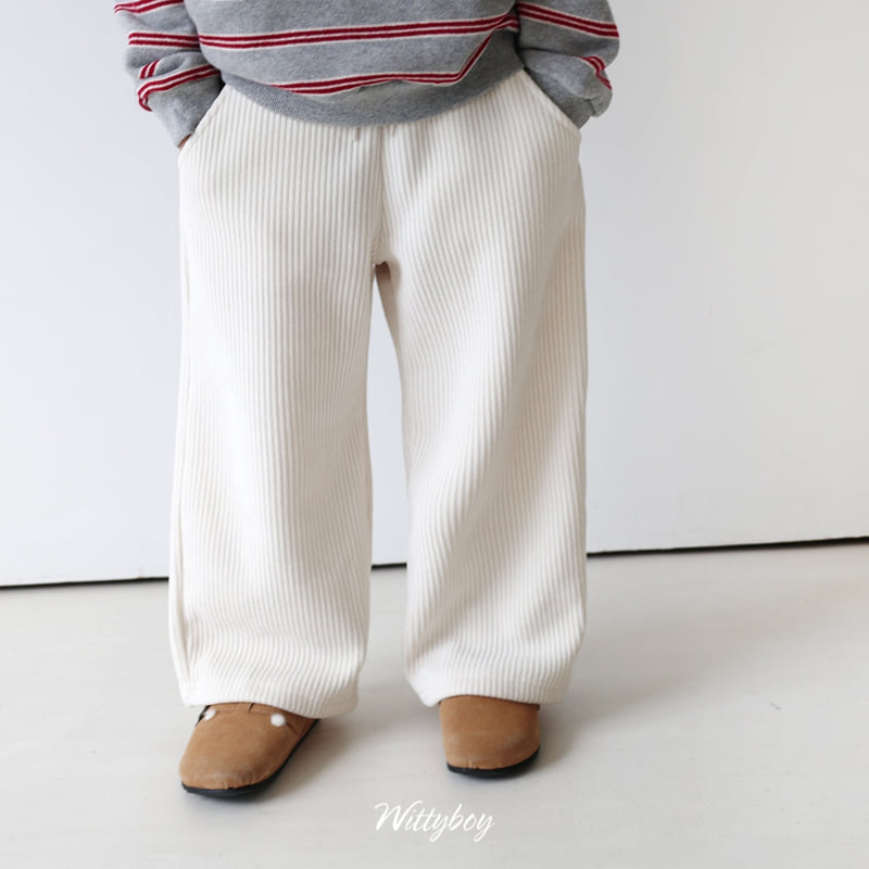 Witty Boy - Korean Children Fashion - #magicofchildhood - Soft Corduroy Pants