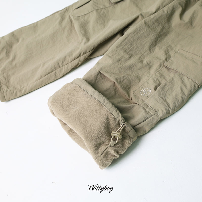 Witty Boy - Korean Children Fashion - #magicofchildhood - Sierra Fleece Cargo Pants - 12