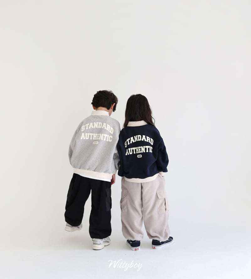 Witty Boy - Korean Children Fashion - #magicofchildhood - Teddy Fleece Cargo Pants - 9
