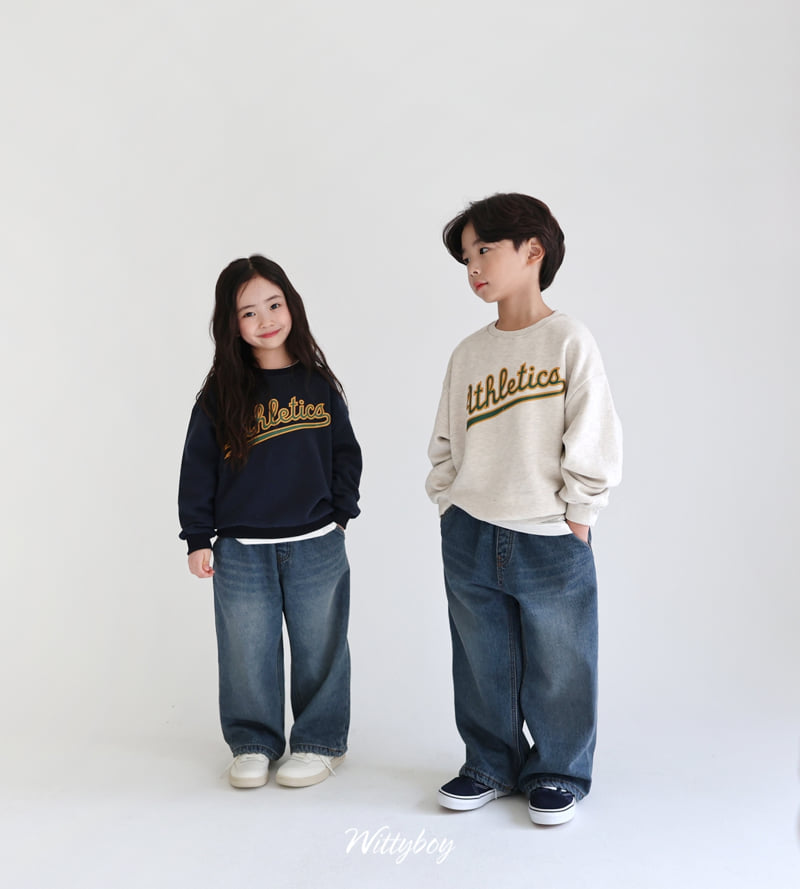 Witty Boy - Korean Children Fashion - #magicofchildhood - Winter Old School Denim Pants - 6