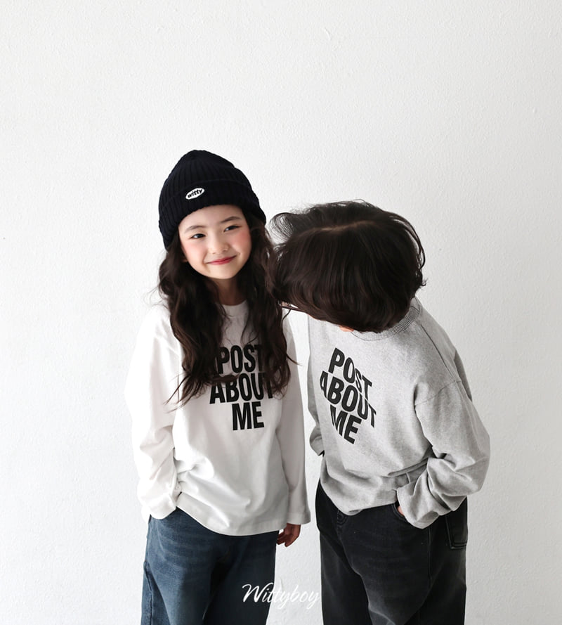 Witty Boy - Korean Children Fashion - #magicofchildhood - Post Tee - 7