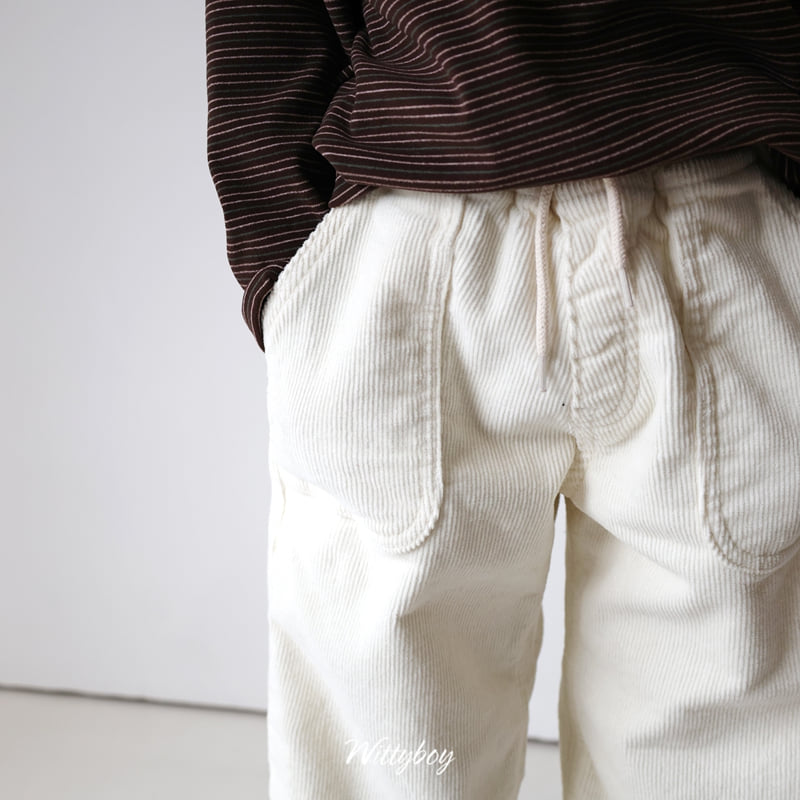 Witty Boy - Korean Children Fashion - #magicofchildhood - Nobel Corduroy Pants - 3