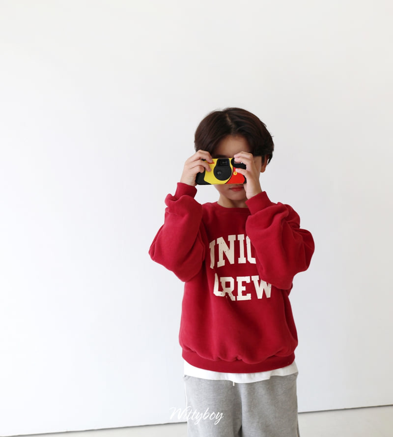Witty Boy - Korean Children Fashion - #minifashionista - Union Sweatshirt - 8