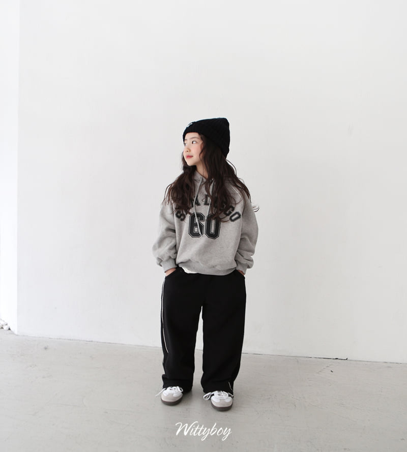 Witty Boy - Korean Children Fashion - #minifashionista - Sandy Hoodie Tee - 5