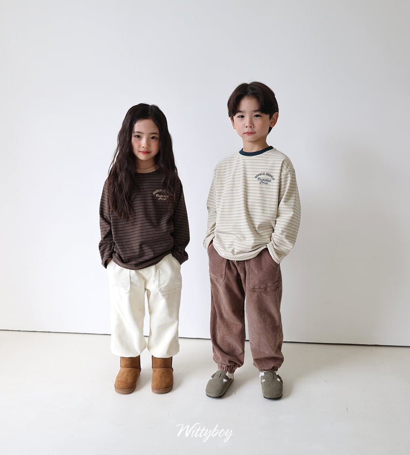 Witty Boy - Korean Children Fashion - #magicofchildhood - Nobel Corduroy Pants - 4