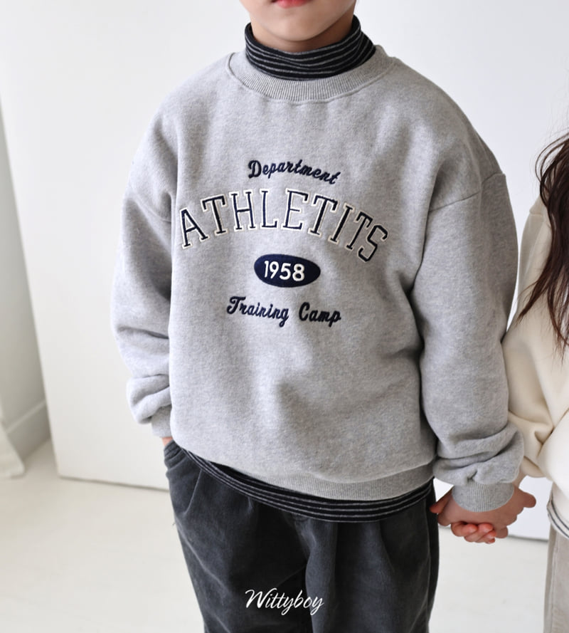 Witty Boy - Korean Children Fashion - #minifashionista - Training Sweatshirt - 12