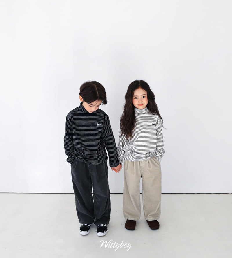 Witty Boy - Korean Children Fashion - #prettylittlegirls - Abel Corduroy Pants - 12