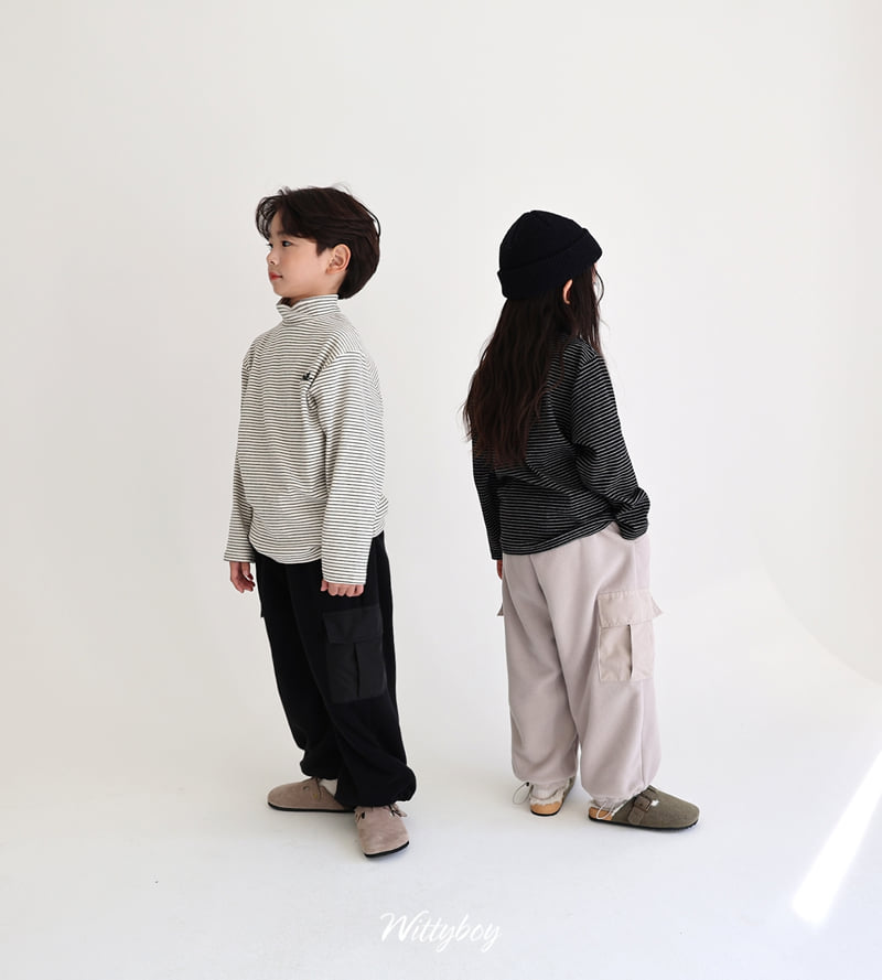 Witty Boy - Korean Children Fashion - #prettylittlegirls - Teddy Fleece Cargo Pants - 11