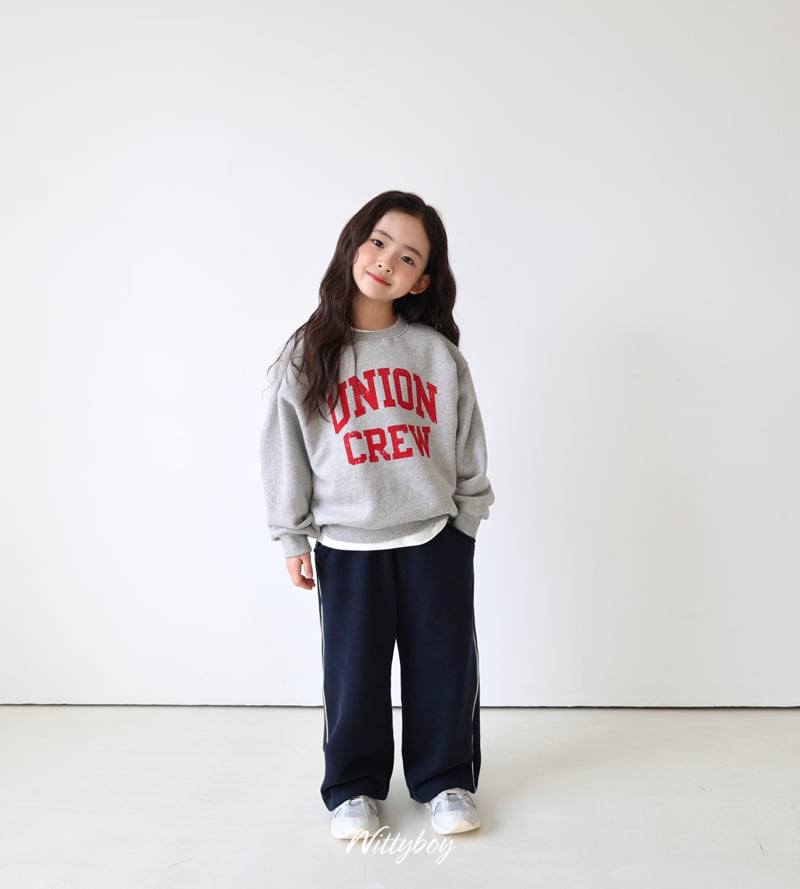 Witty Boy - Korean Children Fashion - #prettylittlegirls - Union Sweatshirt - 9