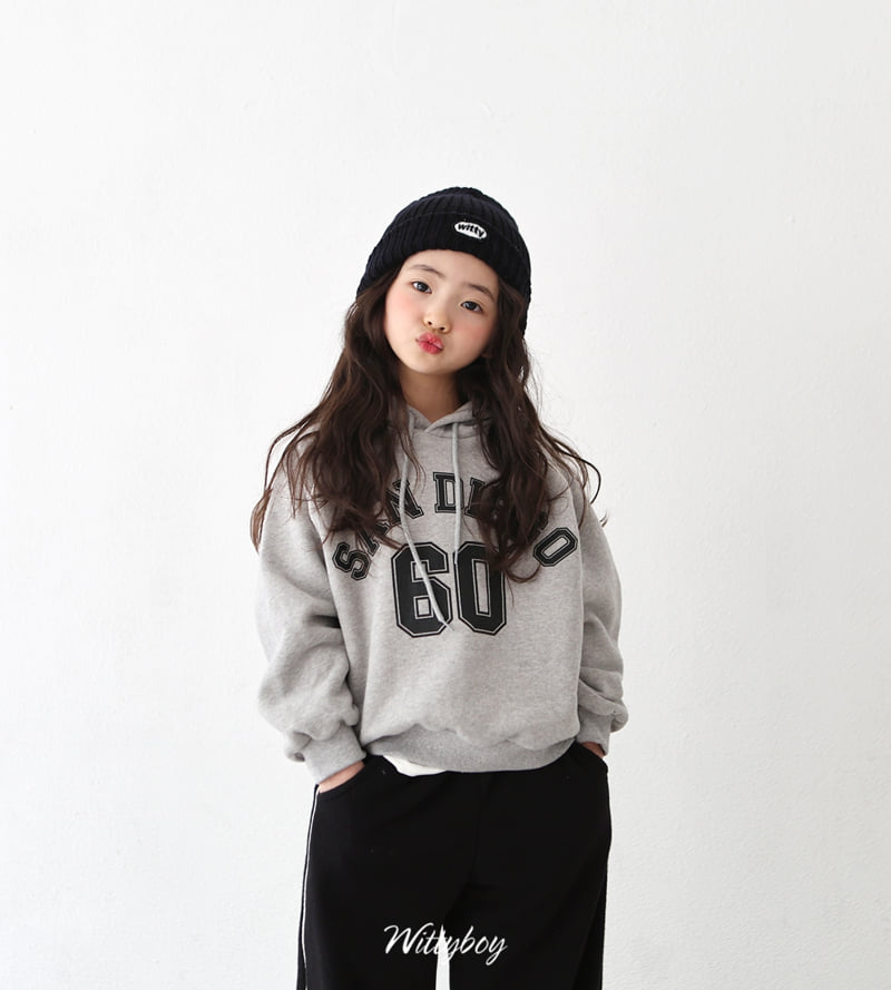 Witty Boy - Korean Children Fashion - #prettylittlegirls - Sandy Hoodie Tee - 6