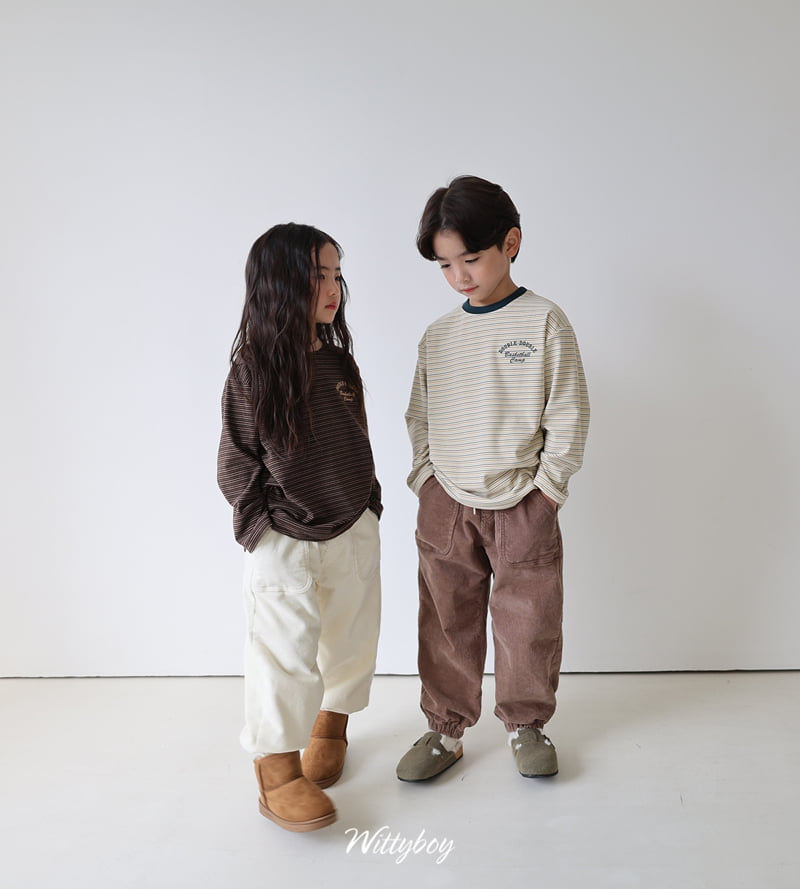 Witty Boy - Korean Children Fashion - #prettylittlegirls - Nobel Corduroy Pants - 5