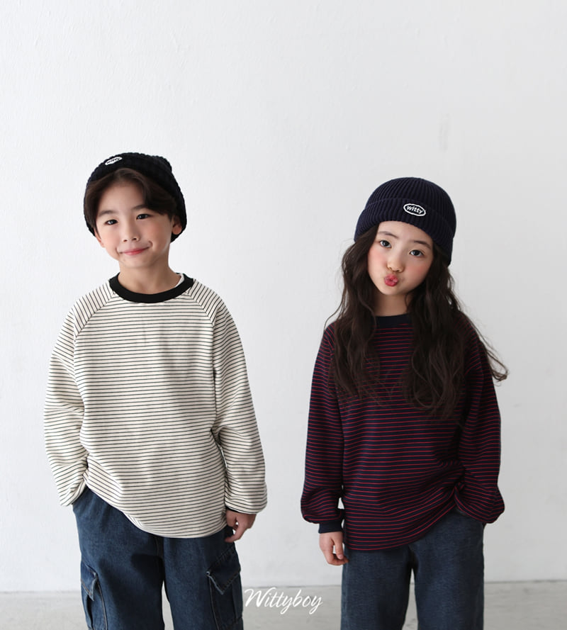 Witty Boy - Korean Children Fashion - #prettylittlegirls - Good Luck Peach ST Tee