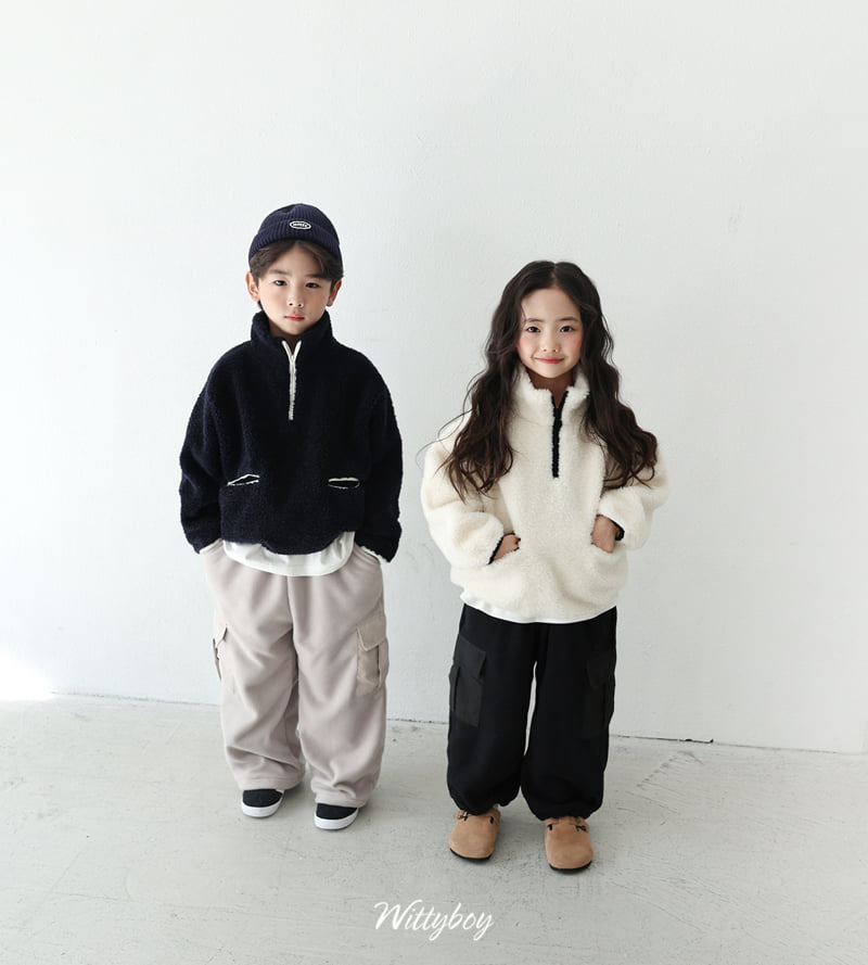Witty Boy - Korean Children Fashion - #stylishchildhood - Snug Anorak - 7