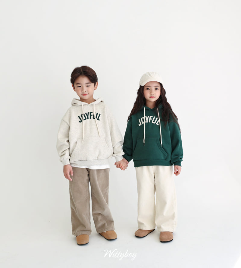 Witty Boy - Korean Children Fashion - #stylishchildhood - Creamy Corduroy Pants - 11