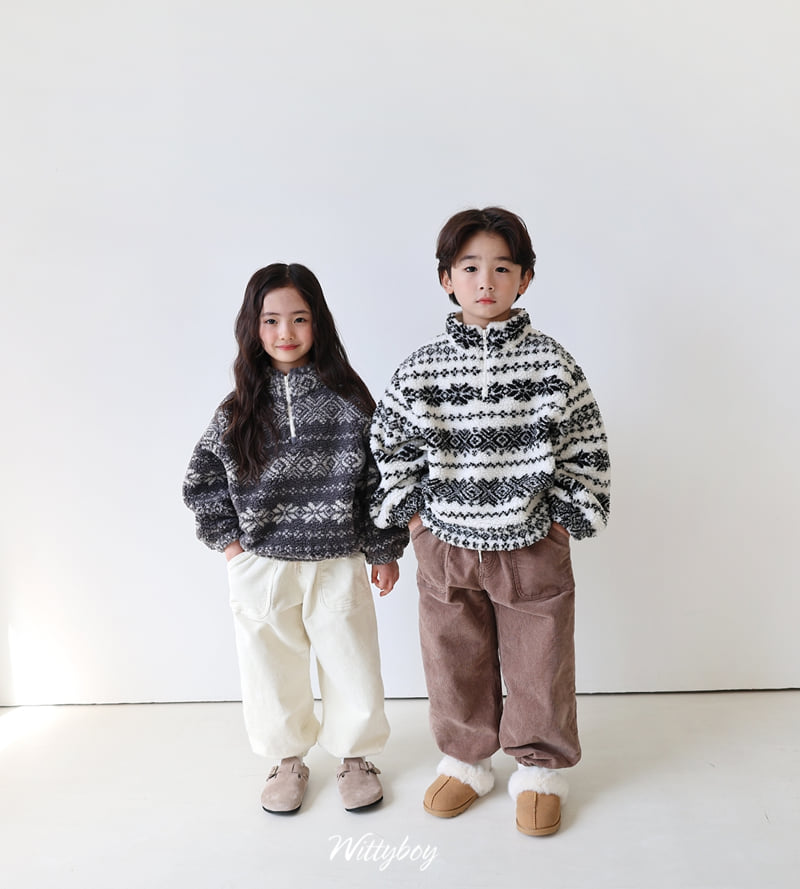 Witty Boy - Korean Children Fashion - #stylishchildhood - Nobel Corduroy Pants - 8