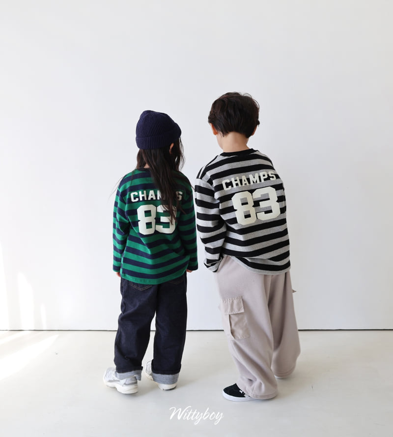 Witty Boy - Korean Children Fashion - #stylishchildhood - Champ ST Tee - 7