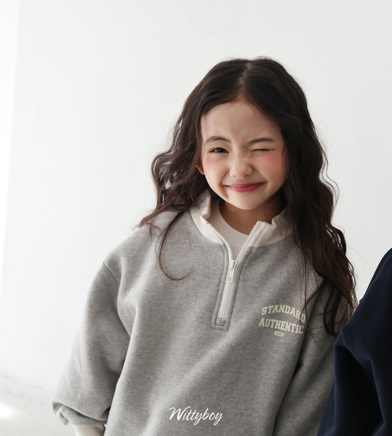 Witty Boy - Korean Children Fashion - #stylishchildhood - Stand Fleece Anorak - 6