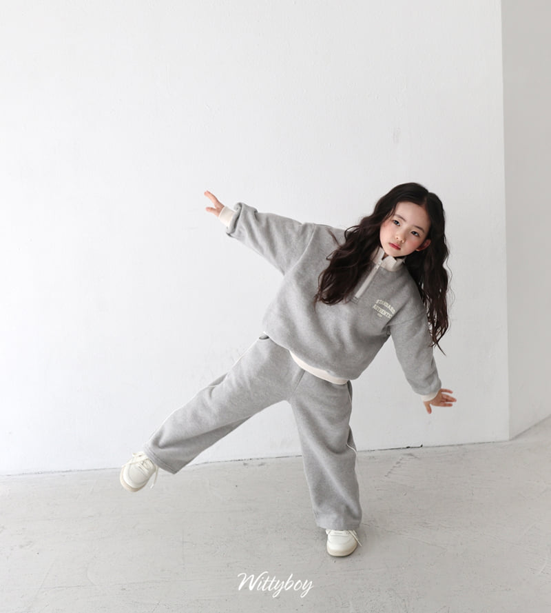 Witty Boy - Korean Children Fashion - #prettylittlegirls - Stand Fleece Anorak - 4