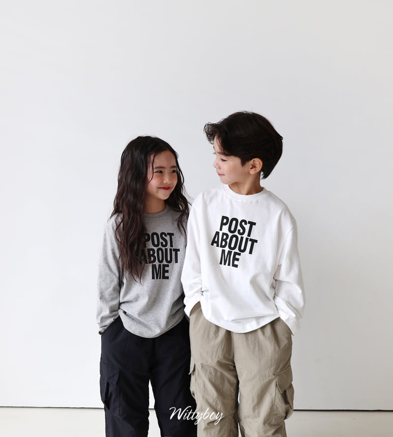 Witty Boy - Korean Children Fashion - #toddlerclothing - Post Tee - 11