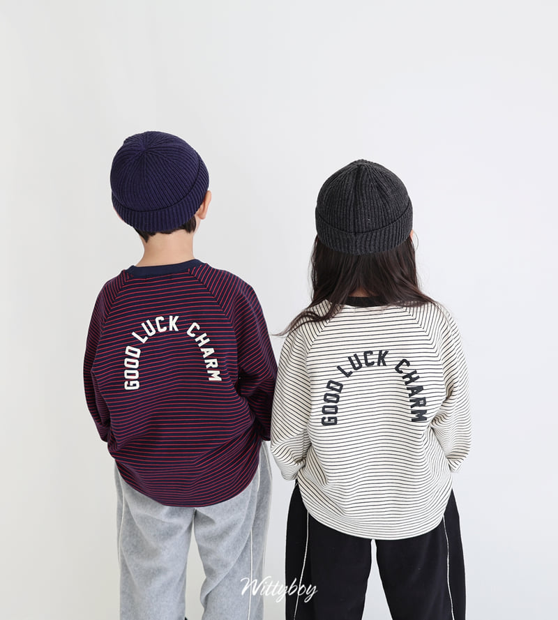 Witty Boy - Korean Children Fashion - #toddlerclothing - Good Luck Peach ST Tee - 3