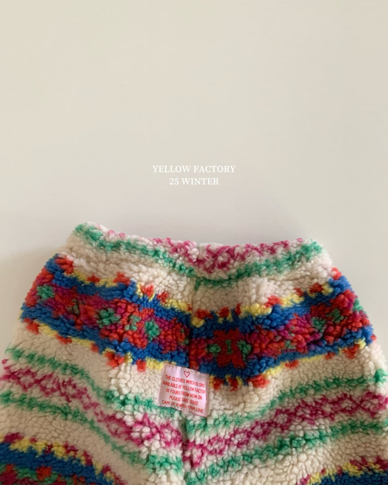 Yellow Factory - Korean Children Fashion - #stylishchildhood - Cremy Pants - 12