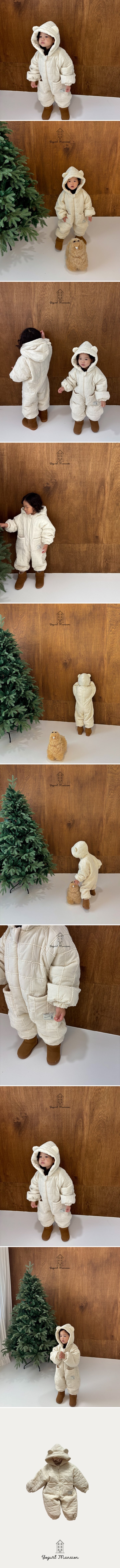 Yogurt Mansion - Korean Children Fashion - #discoveringself - Bear Sled Suit - 2