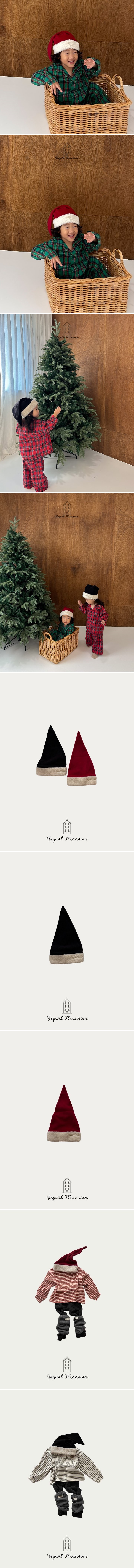 Yogurt Mansion - Korean Children Fashion - #kidsshorts - Santa Hat - 2