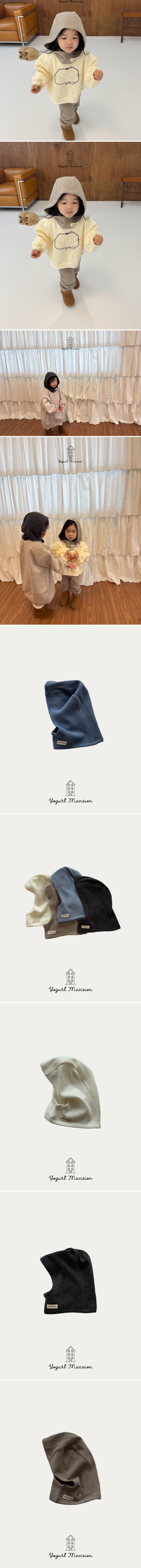 Yogurt Mansion - Korean Children Fashion - #kidzfashiontrend - Yogurt Balaclava - 2