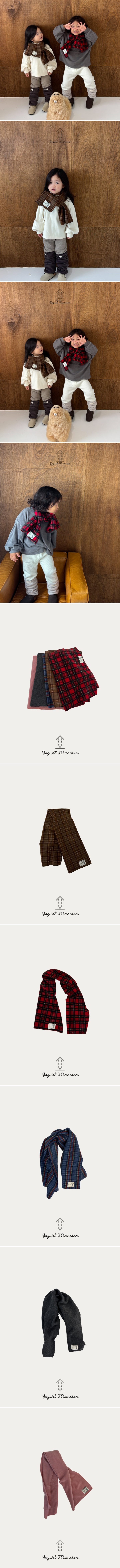 Yogurt Mansion - Korean Children Fashion - #littlefashionista - Yogurt Muffler - 2