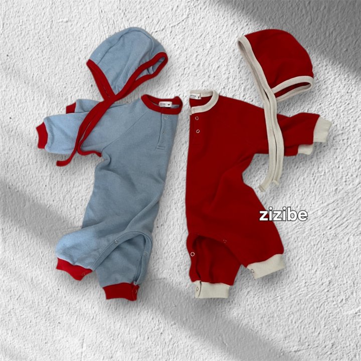Zizibe - Korean Baby Fashion - #babyboutique - Merry Bodysuit (Hat Set)
