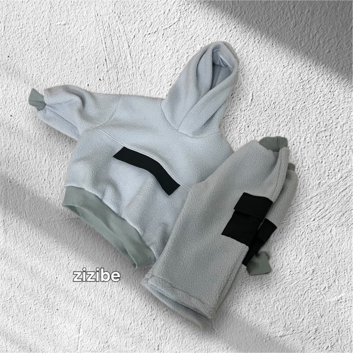 Zizibe - Korean Baby Fashion - #babyfashion - Hood Top Bottom Set - 7