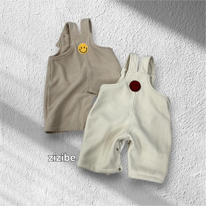 Zizibe - Korean Baby Fashion - #babyfashion - Smile Suspender Suit - 2