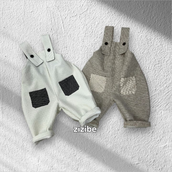 Zizibe - Korean Baby Fashion - #babyfashion - Knit Suspender Pants