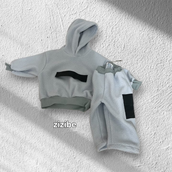 Zizibe - Korean Baby Fashion - #babygirlfashion - Hood Top Bottom Set - 9