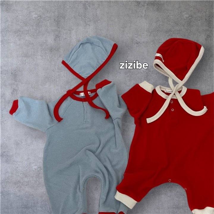 Zizibe - Korean Baby Fashion - #babylifestyle - Merry Bodysuit (Hat Set) - 7