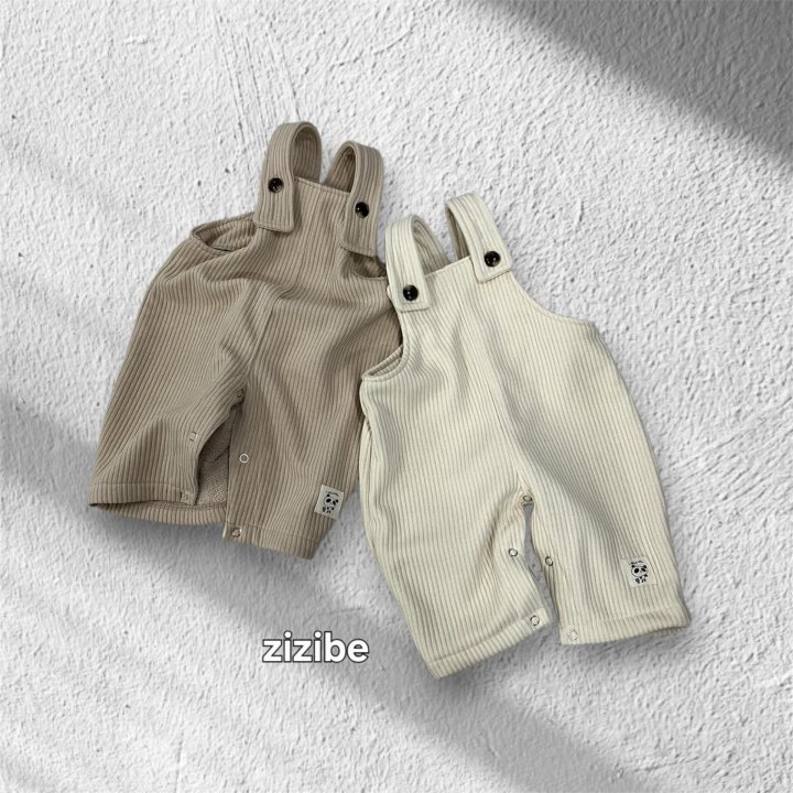 Zizibe - Korean Baby Fashion - #babylifestyle - Smile Suspender Suit - 5