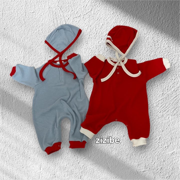 Zizibe - Korean Baby Fashion - #babyoninstagram - Merry Bodysuit (Hat Set) - 8