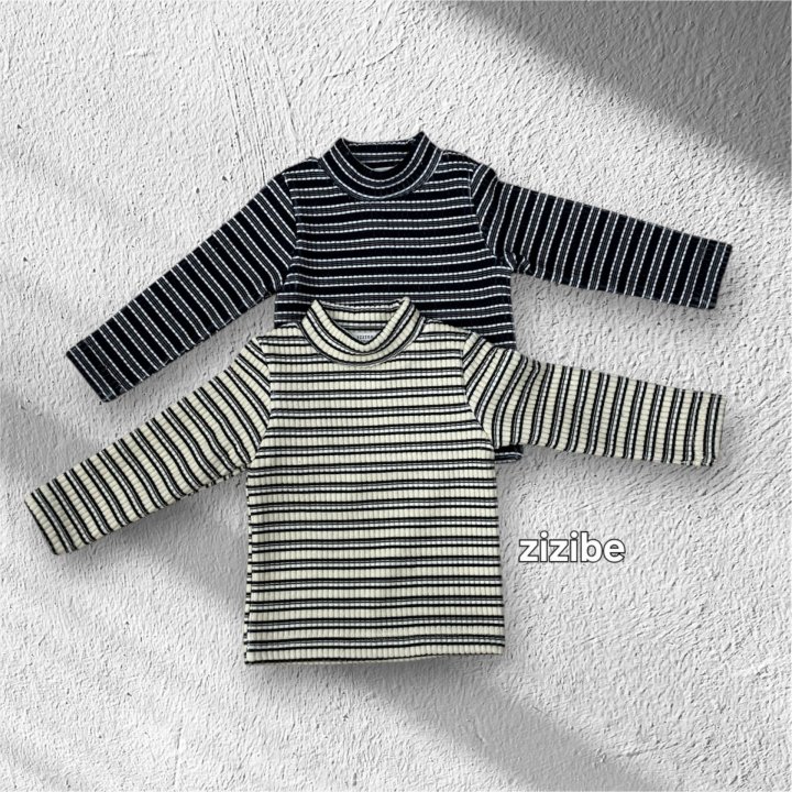 Zizibe - Korean Baby Fashion - #babyootd - Stripe Tee