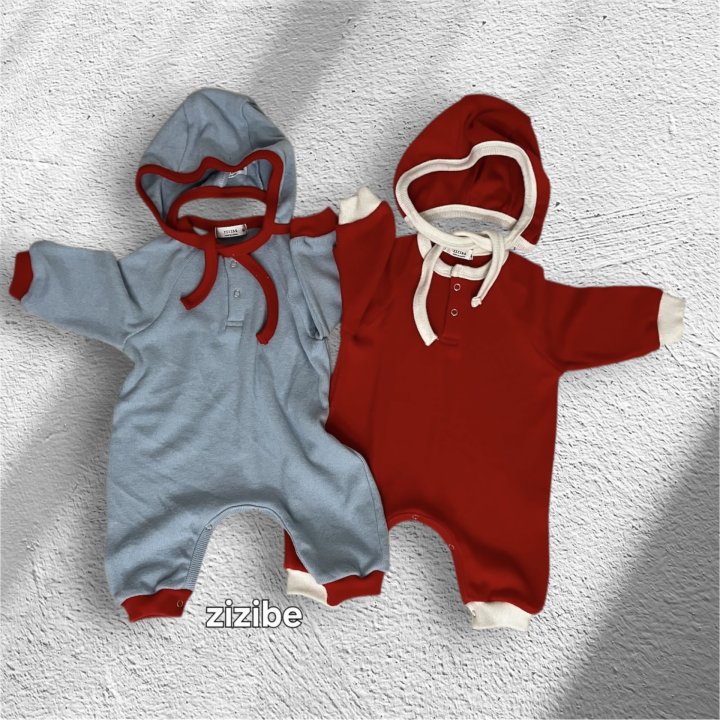 Zizibe - Korean Baby Fashion - #babyootd - Merry Bodysuit (Hat Set) - 9