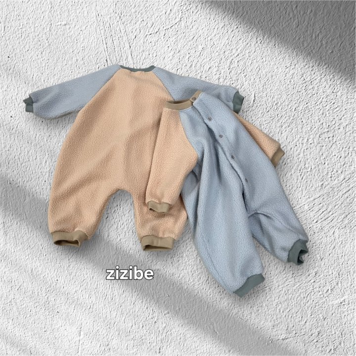 Zizibe - Korean Baby Fashion - #babyoutfit - Sleeve Color Bodysuit - 3