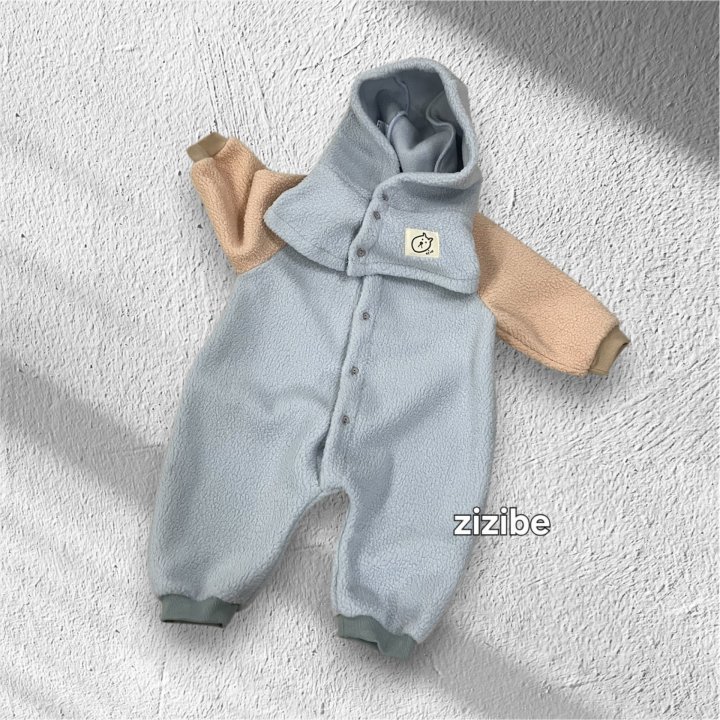 Zizibe - Korean Baby Fashion - #babyoutfit - Sleeve Color Bodysuit - 4