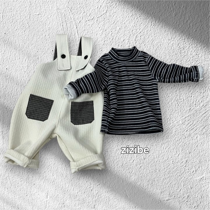 Zizibe - Korean Baby Fashion - #onlinebabyboutique - Stripe Tee - 5