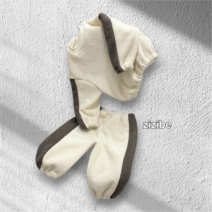 Zizibe - Korean Baby Fashion - #onlinebabyboutique - Signal Raglan Set - 2