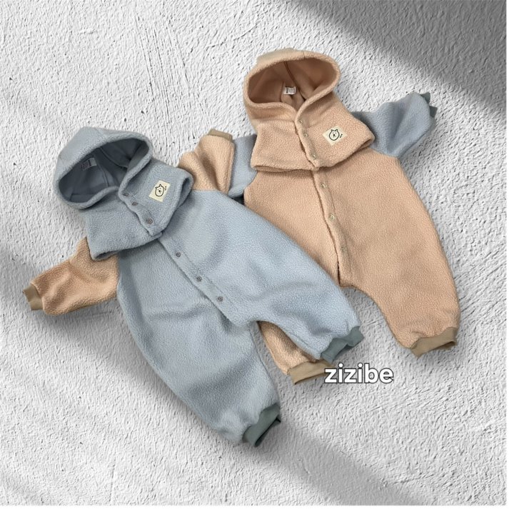 Zizibe - Korean Baby Fashion - #onlinebabyboutique - Sleeve Color Bodysuit - 6