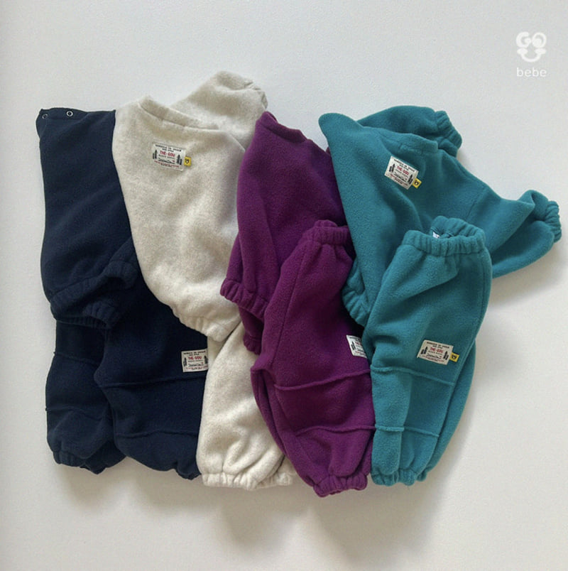 go;u - Korean Baby Fashion - #babygirlfashion - Bebe Polpol Set
