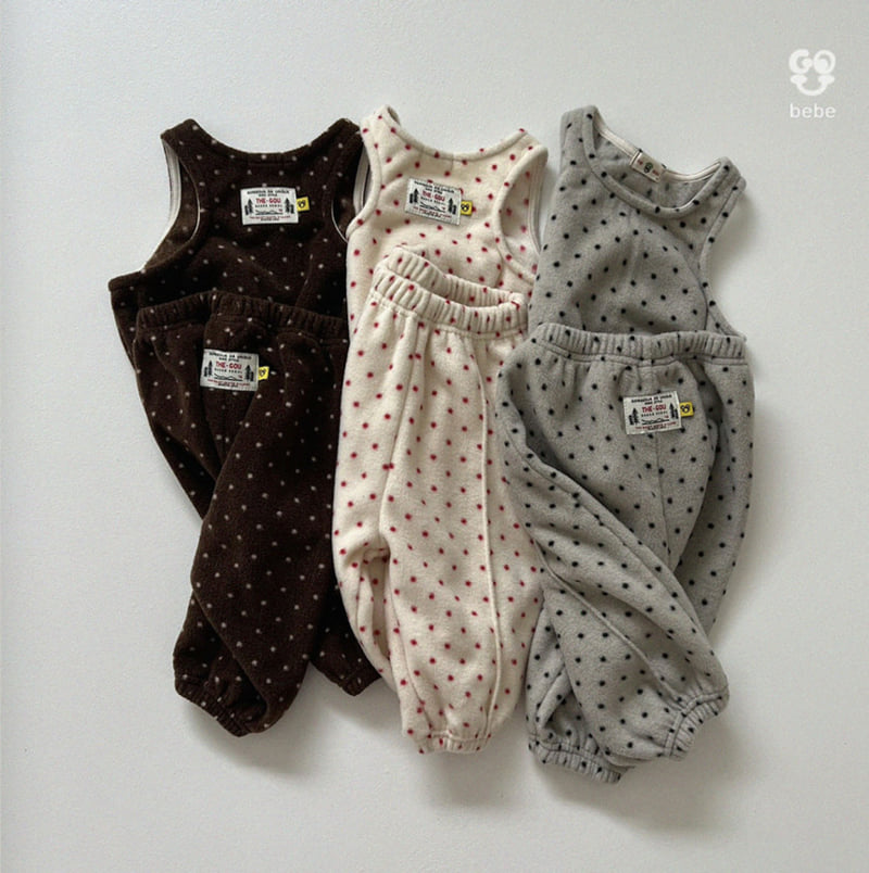 go;u - Korean Baby Fashion - #babyoninstagram - Bebe Dot Set
