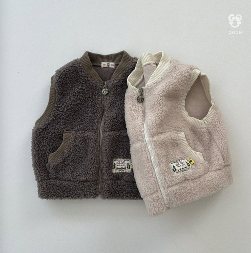 go;u - Korean Baby Fashion - #babyootd - Bebe Really Vest