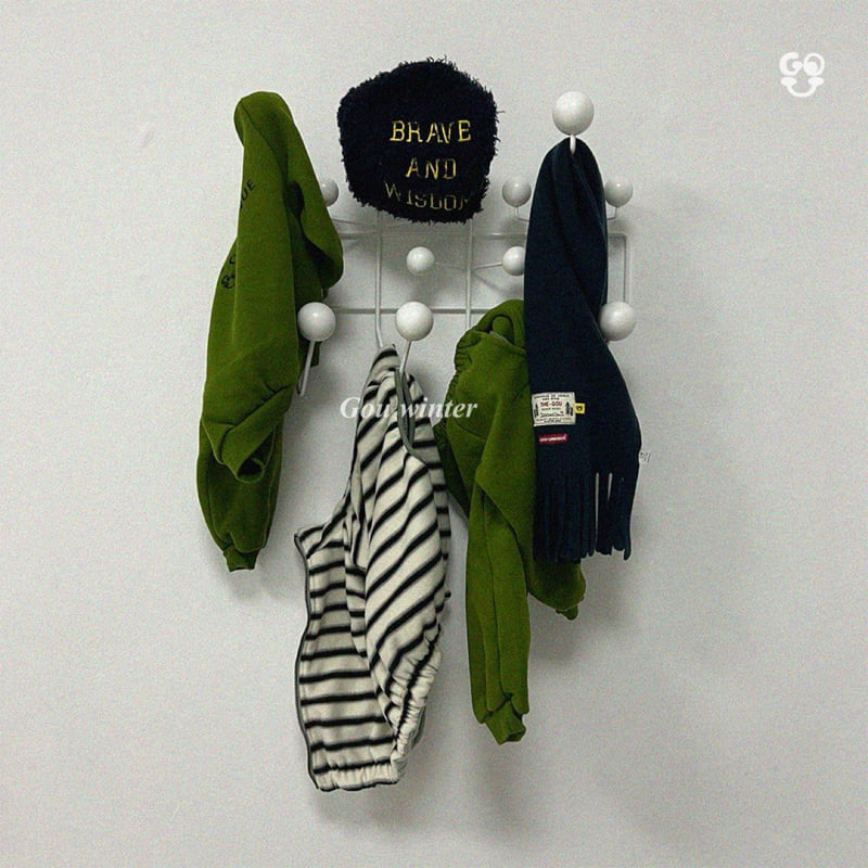 go;u - Korean Baby Fashion - #babyootd - Ido Muffler - 10