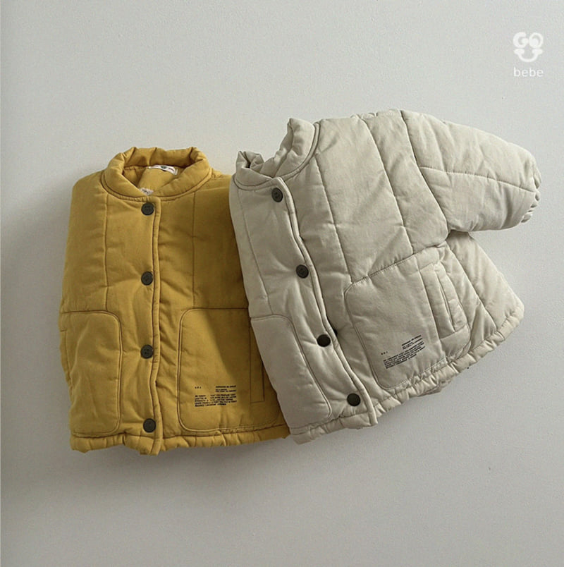 go;u - Korean Baby Fashion - #babyoutfit - Bebe Marshmallow Jacket