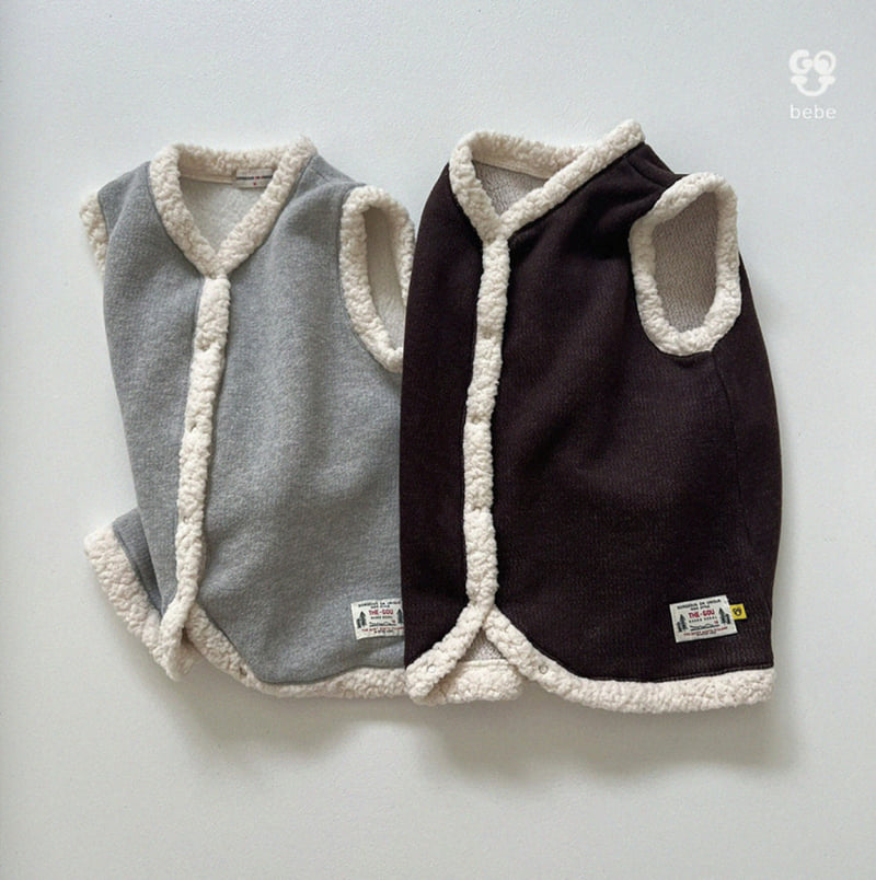 go;u - Korean Baby Fashion - #smilingbaby - Bebe Soft Sleep Vest